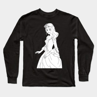 rococo portrait Long Sleeve T-Shirt